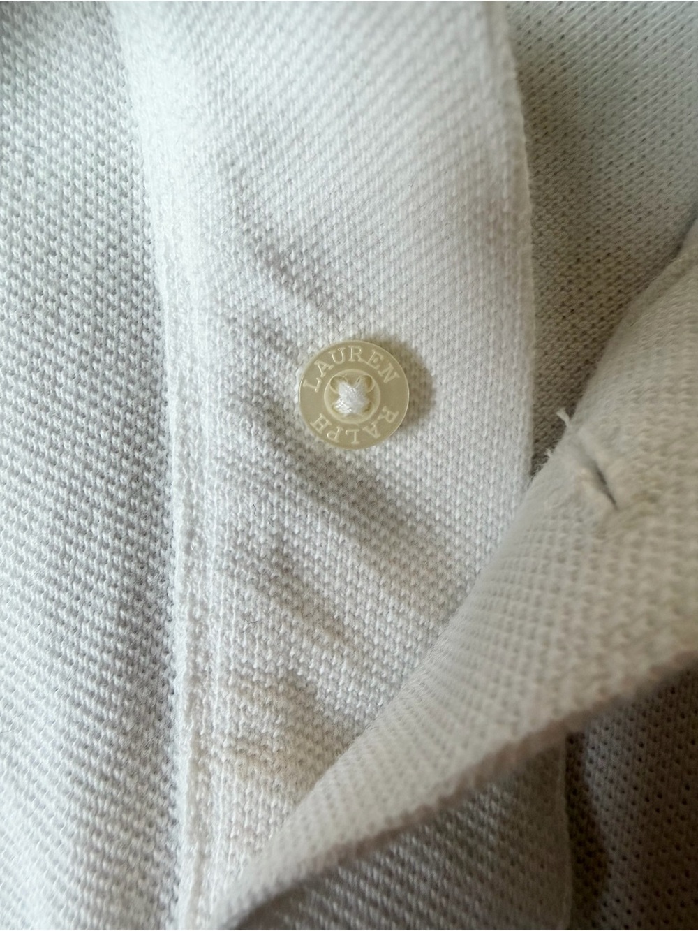 Polo by Ralph Lauren White Polo with Navy Pony Embroidery - Picture 11 of 17